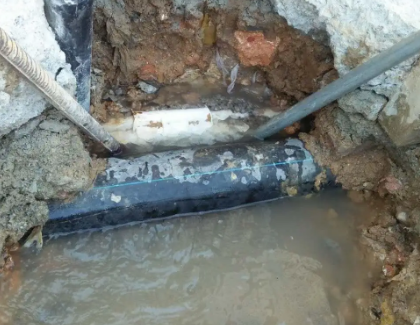盐城市测漏水之水管漏水